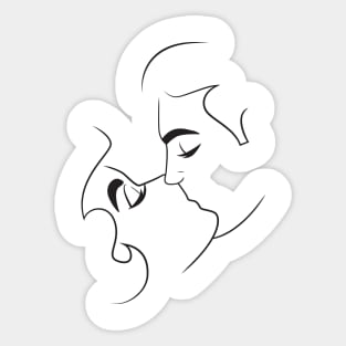 Lineart Lovers Sticker